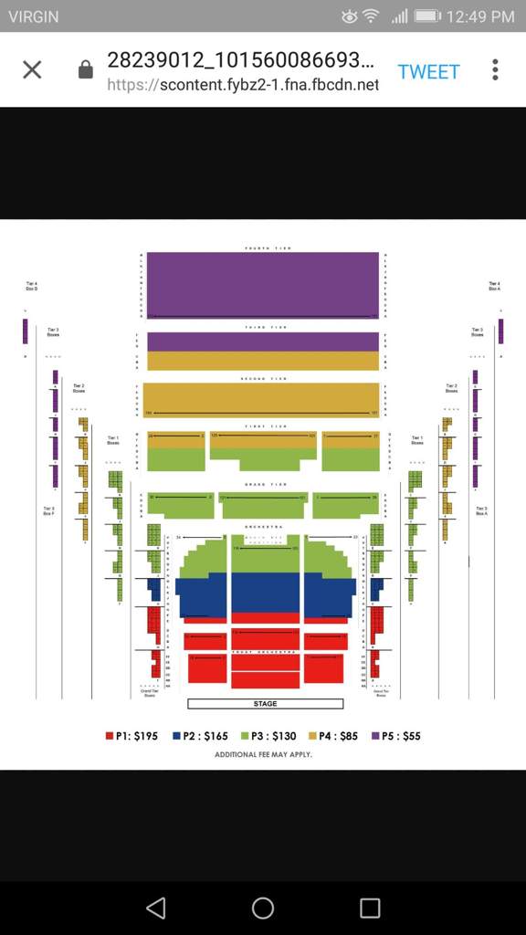 Monsta X Microsoft Theater Seating Chart