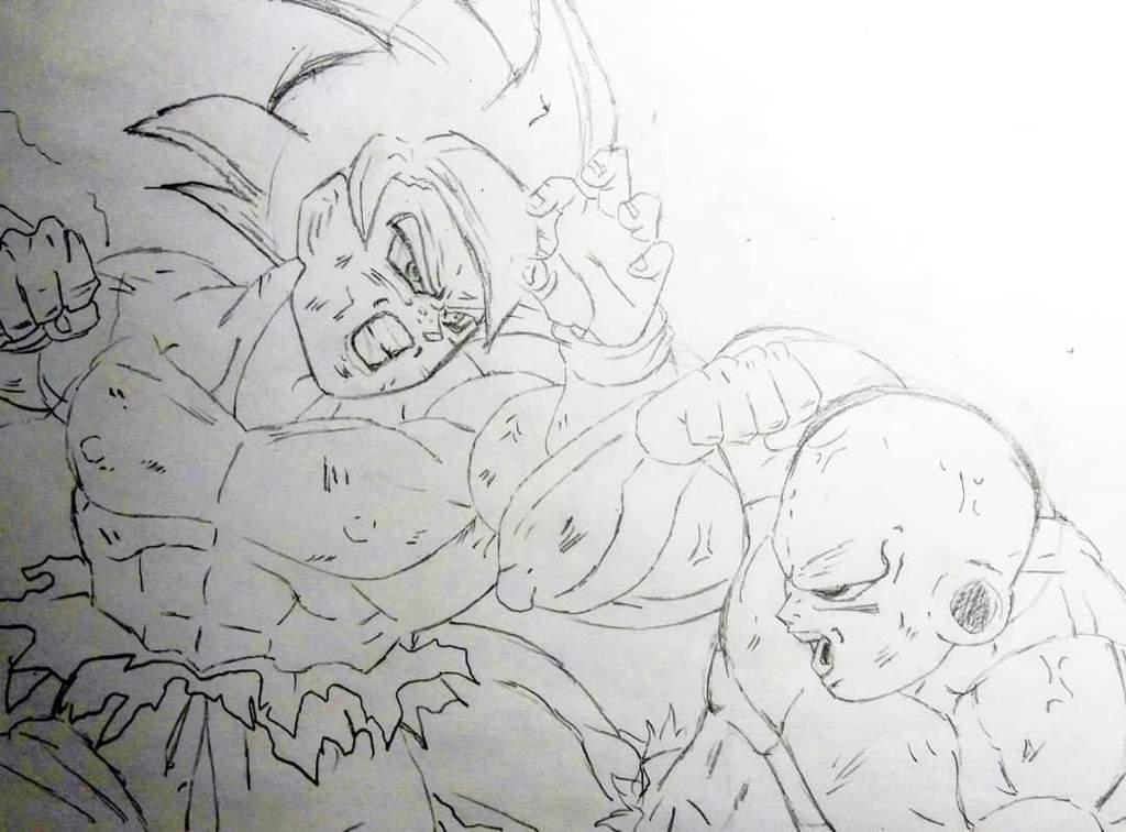 Goku vs jiren ????en progreso, modifique esta foto de goku vs freezer un poco  xd | Arte Anime Amino Amino