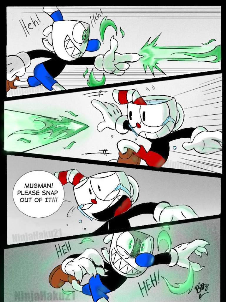 Comic by NinjaHaku21, Color by rainbowrocks400 | Cuphead ...