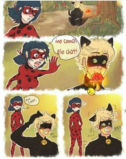 Comic Adrinette & LadyNoir #2 | •Miraculous Ladybug Español• Amino