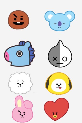 For anyone who needs cookie templates for BT21 cookies | ARMY's Amino