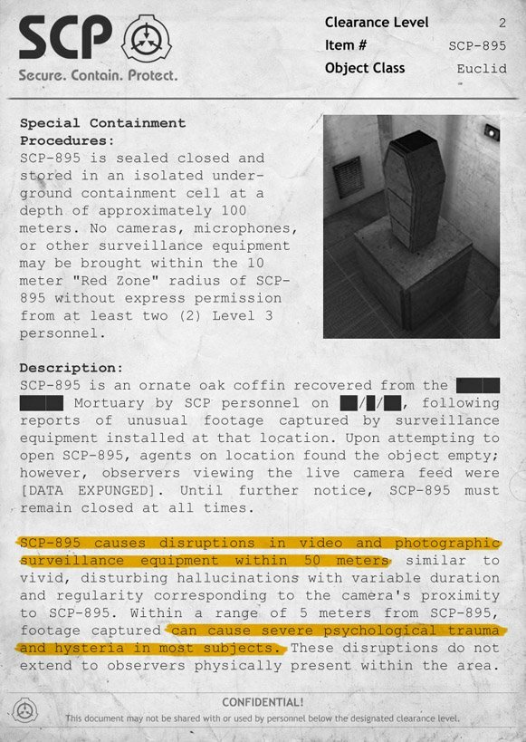 Classified Documents Scp Foundation Amino