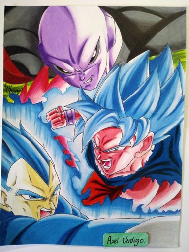 Goku, Vegeta y Jiren - Dragon Ball Super. | DibujArte Amino