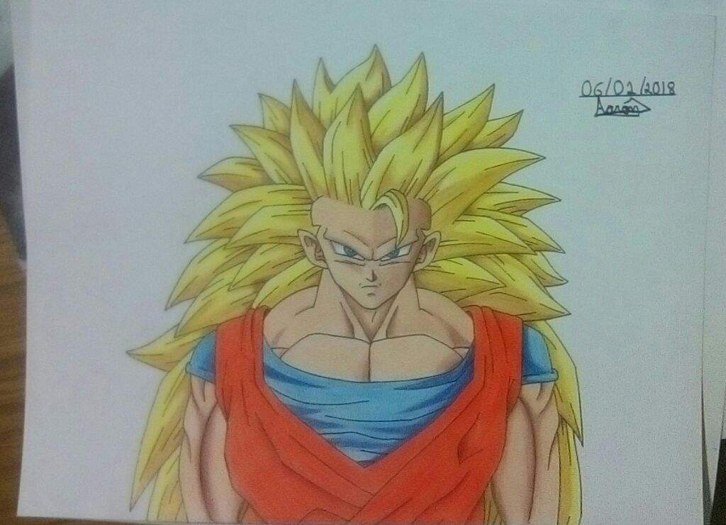 Dibujo de Goku SSJ3 | Arte Anime Amino Amino