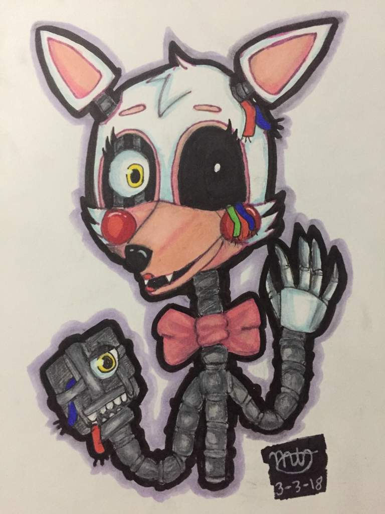 •Mangle Drawing• | Five Nights At Freddy's Amino