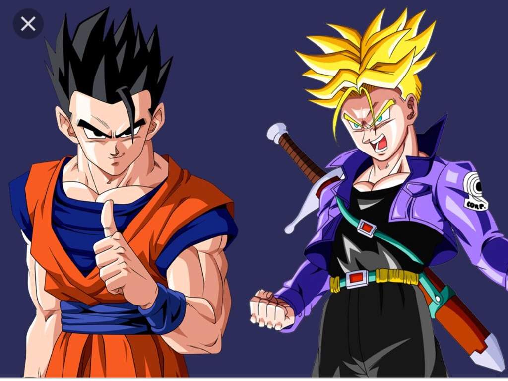 Future Trunks Vs Gohan DragonBallZ Amino
