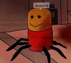 roblox despacito spider plush