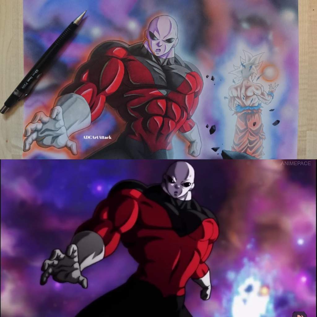 Goku Vs Jiren Drawing The Final Fight Dragonballz Amino