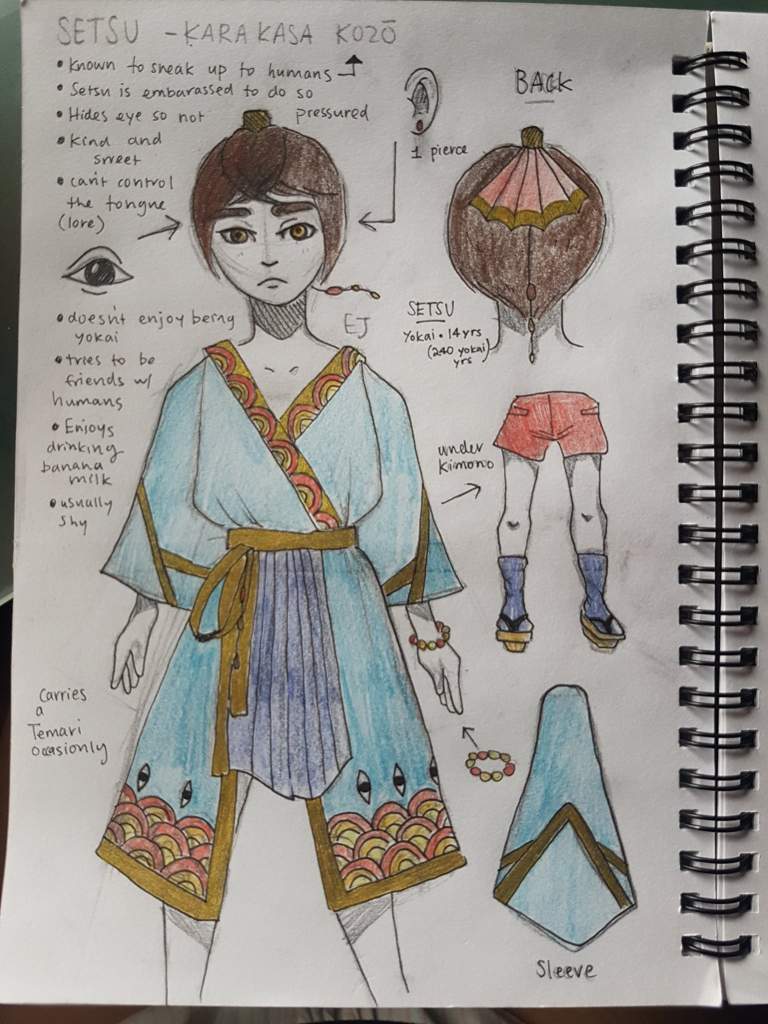Setsu - Karakasa Kozo | Wiki | Arts And OCs Amino