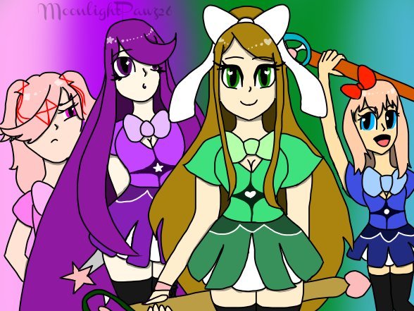 Ddlc Magical Girl Art 