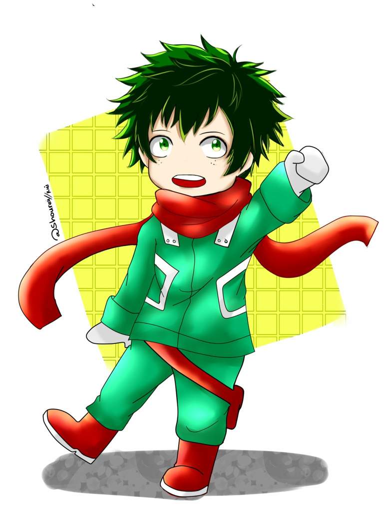 Baku-deku chibi | My Hero Academia Amino