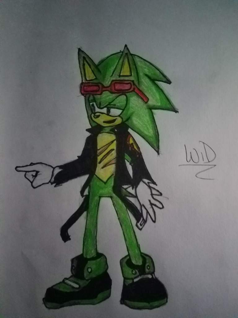 Scourge fanart | Sonic the Hedgehog! Amino