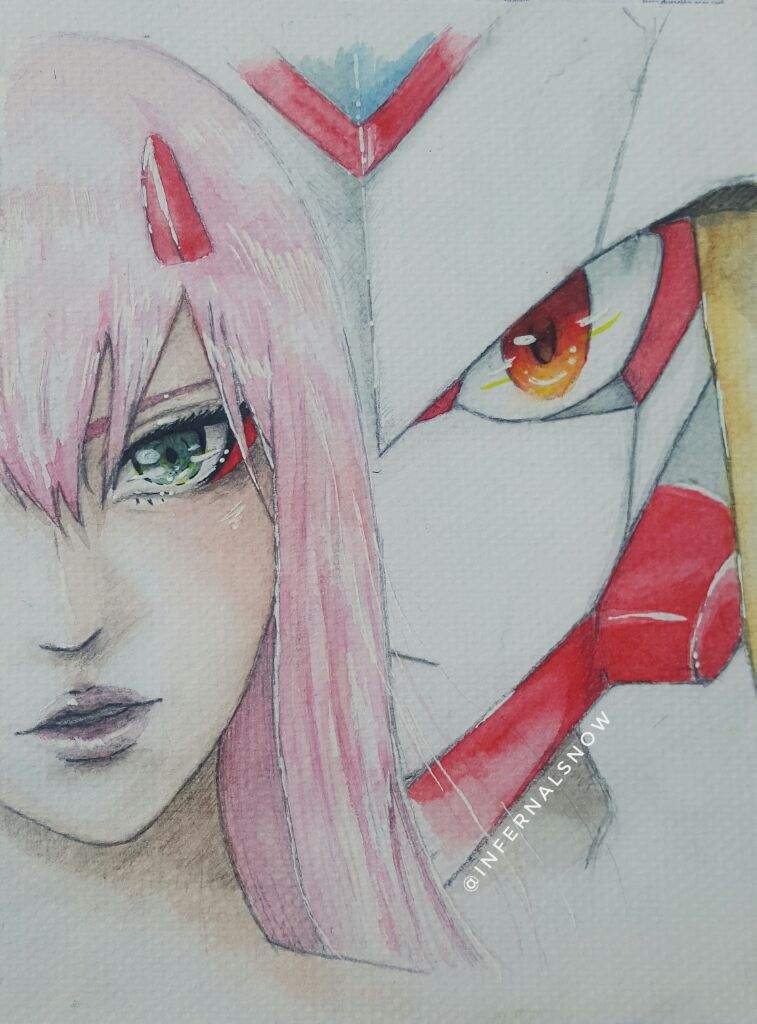 Darling In The Franxx Fanart 002 Anime Art Amino