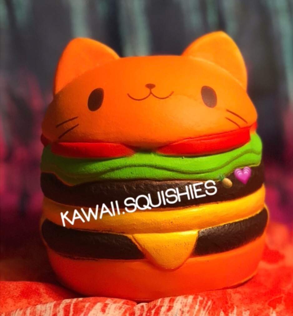 Cat Burger Squishy Love Amino