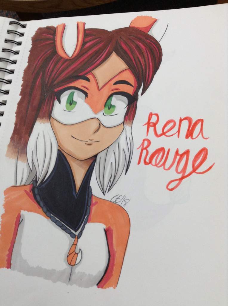 Miraculous Ladybug Rena Rouge Coloring Page