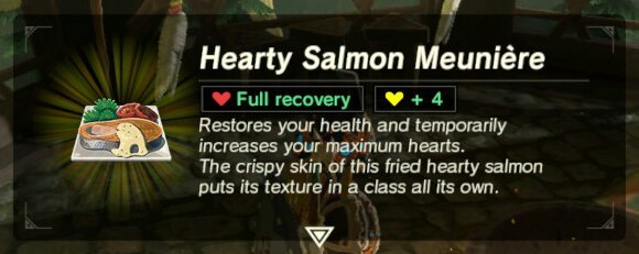 Featured image of post Breath Of The Wild Salmon Meuniere Salmon meuni re is a meal in breath of the wild