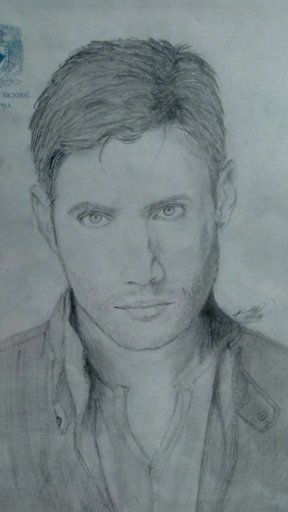 Mi dibujo de Jensen 😃😃 | •Supernatural Amino 🔯• Amino