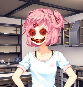 Mad natsuki jumpscare | Wiki | Doki Doki Literature Club! Amino