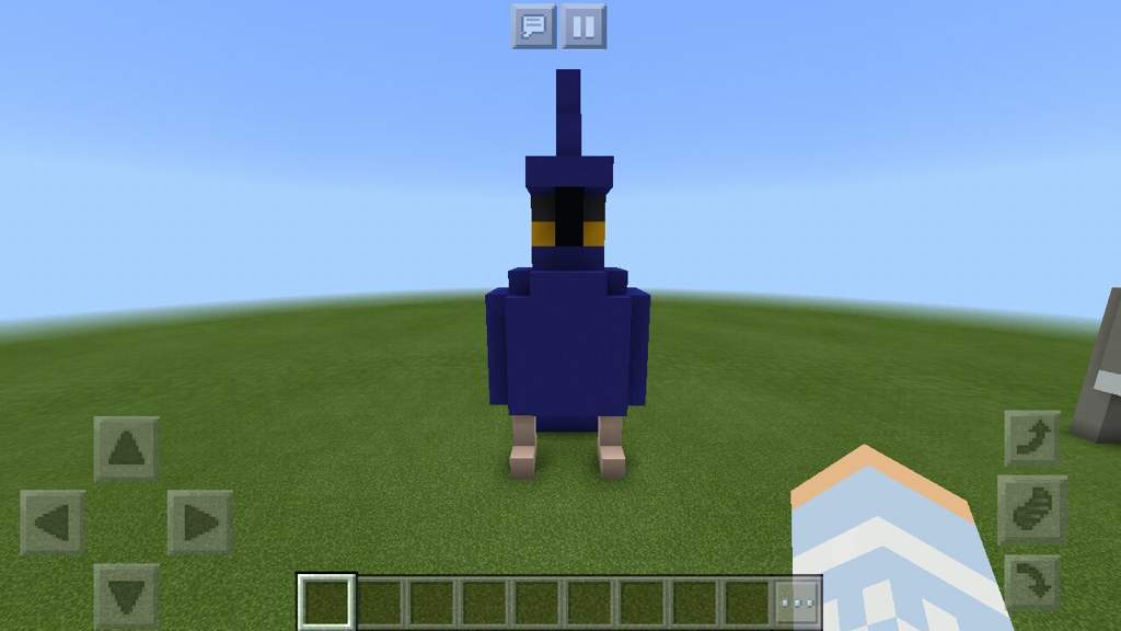 Dark Blue Parrot Building Minecraft Amino