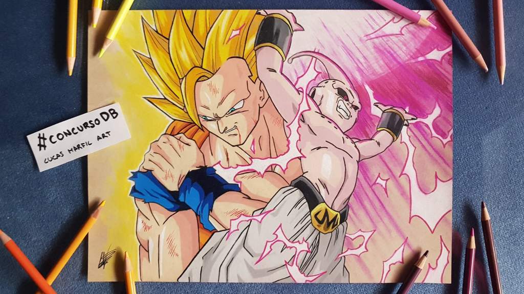 concursoDB #Artemaster Majin Buu vs Goku fase 3 | •Arte Amino• Amino concursoDB #Artemaster Majin Buu vs Goku fase 3 | •Arte Amino• Amino