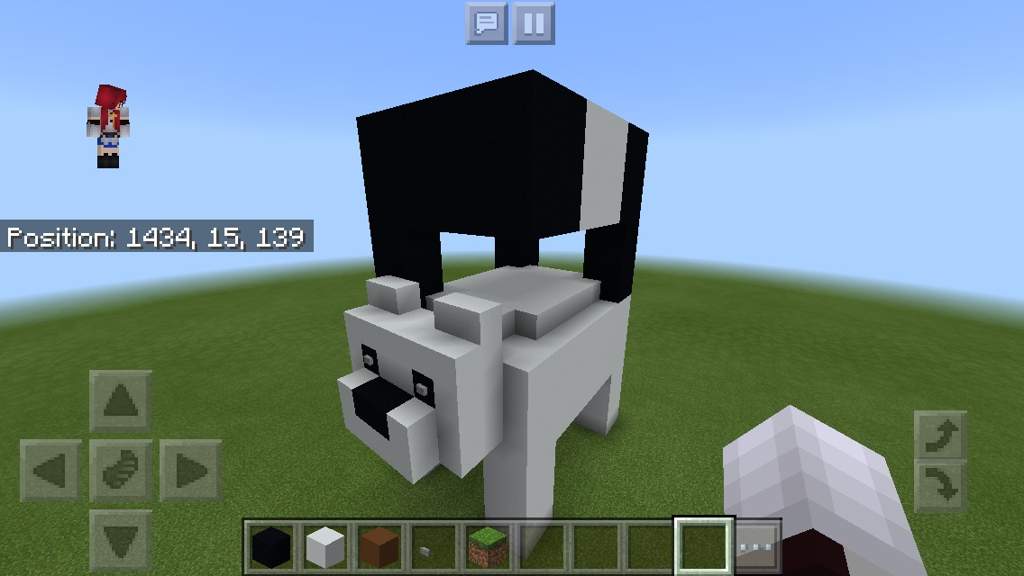 teddy bear build minecraft