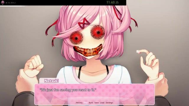 Mad natsuki jumpscare | Wiki | Doki Doki Literature Club! Amino