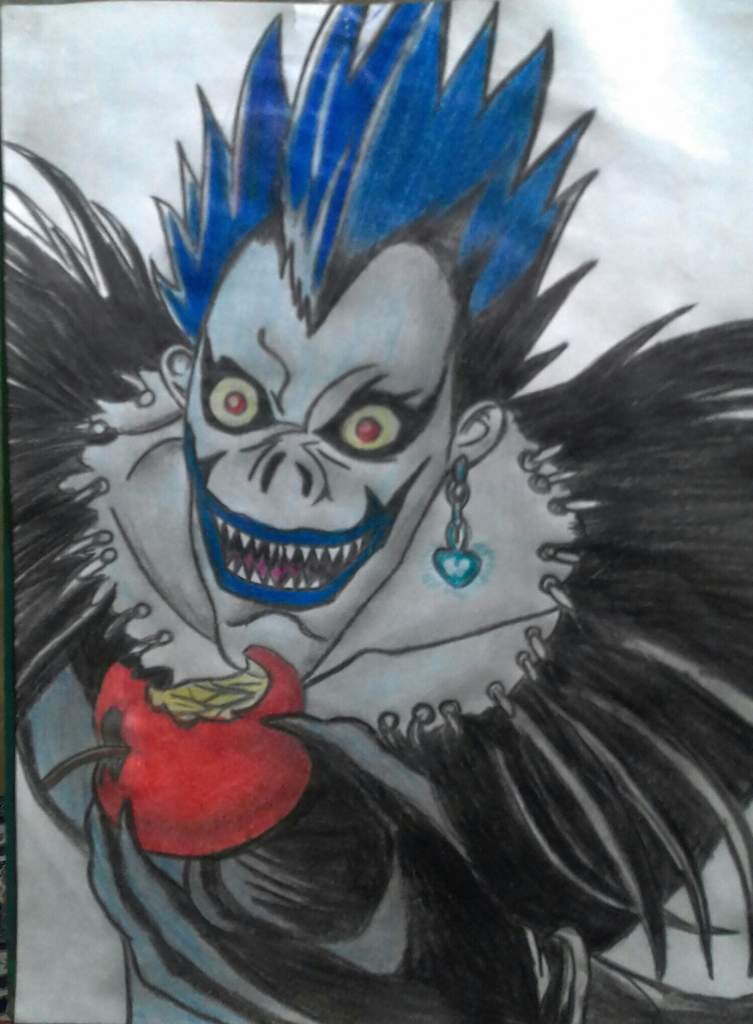 Mi dibujo de Ryuk (Death Note) Terror Amino