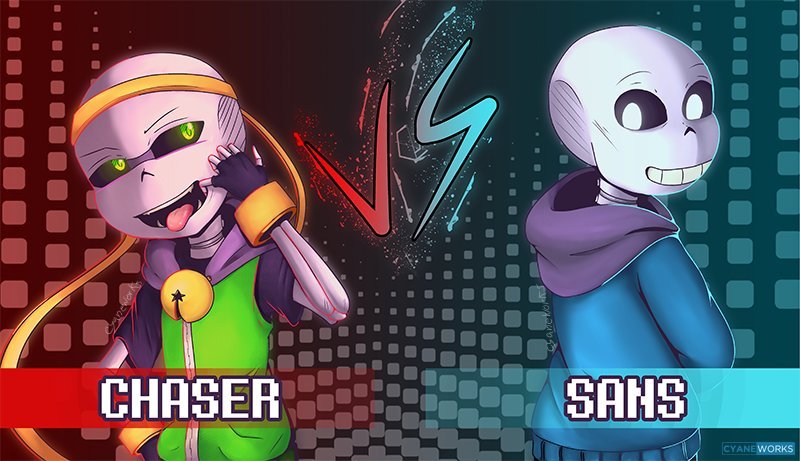 Chaser vs Sans | Undertale Amino