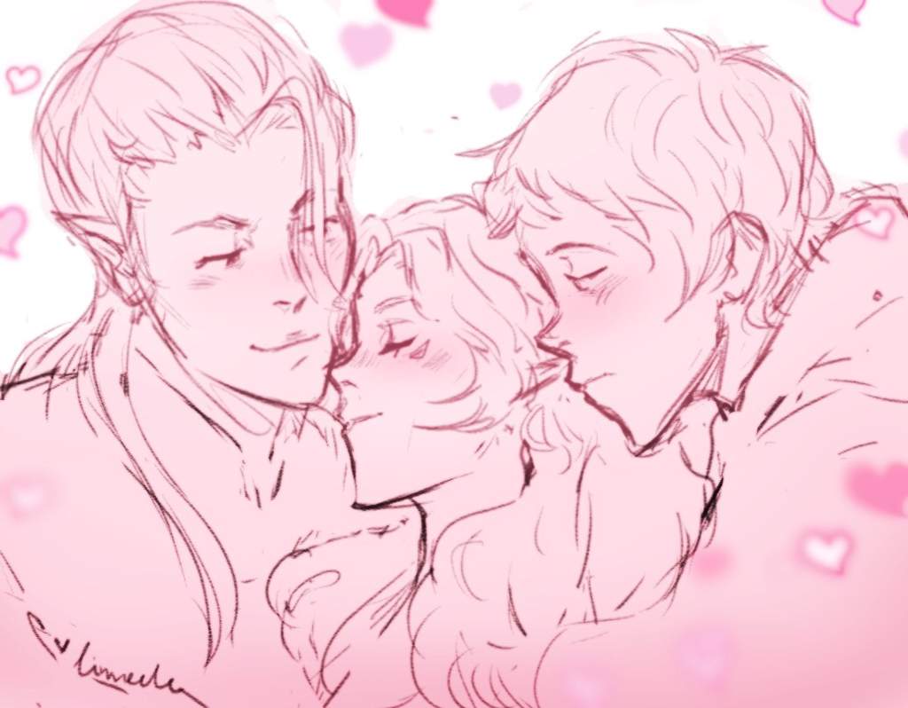 Lotor X Allura X Lance Voltron Amino