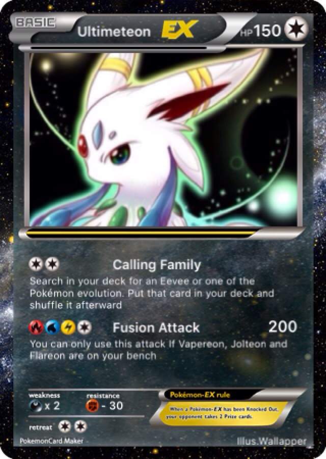 Custom Card 2 Ultimeon Pokémon Trading Card Game Amino