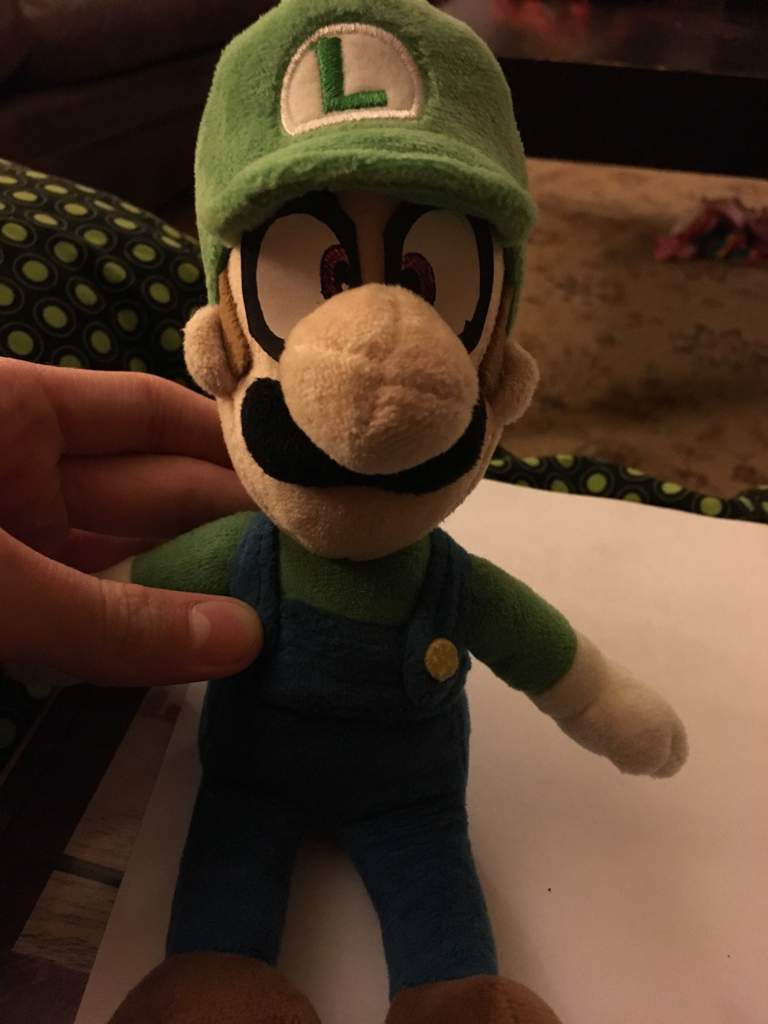 super luigi odyssey plush