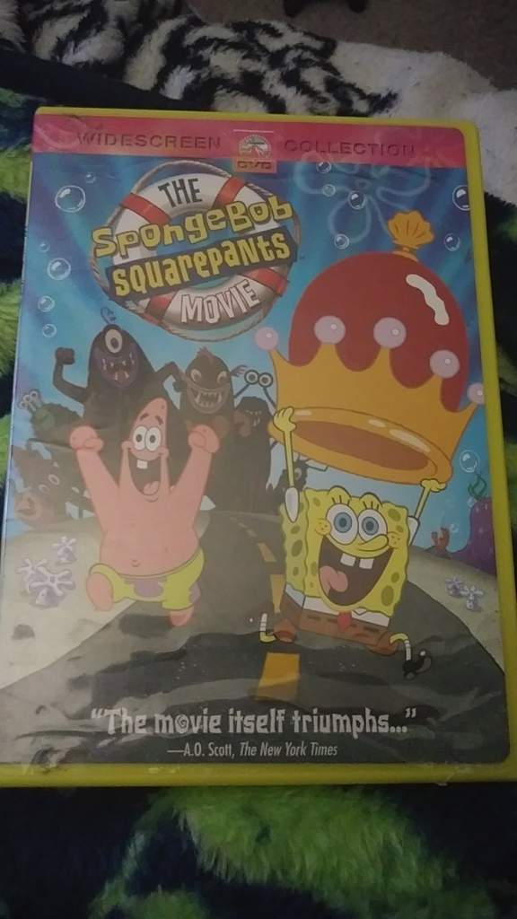 Saw SpongeBob The Movie DVD 2015 Cover in UK store | SpongeBob ...