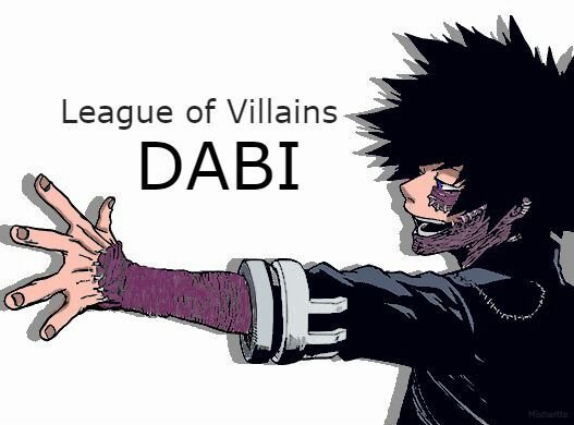 Heyhey so my next cosplay is going to be Dabi from Boku no Hero Academia