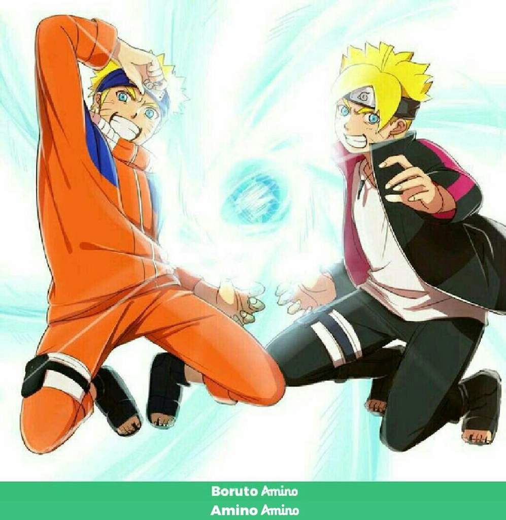 Boruto Using Rasengan