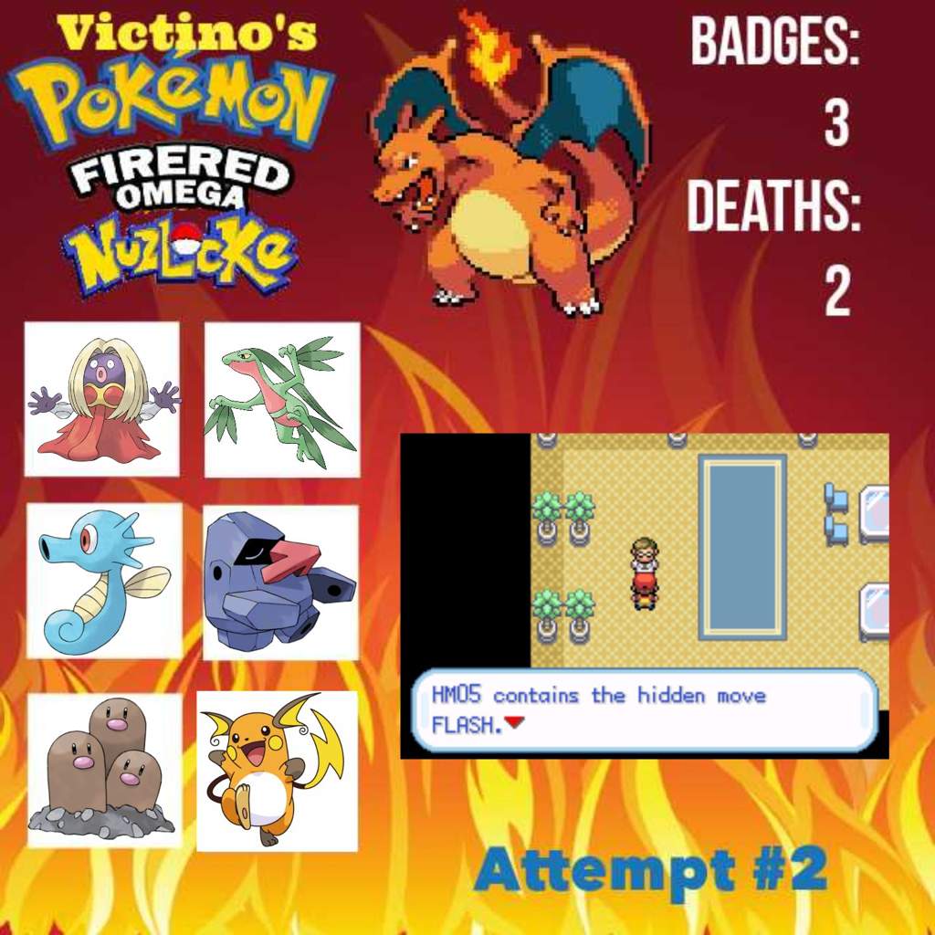 har taget fejl tigger dominere Pokémon Fire Red Omega Nuzlocke Chapter 11 | Pokémon Amino