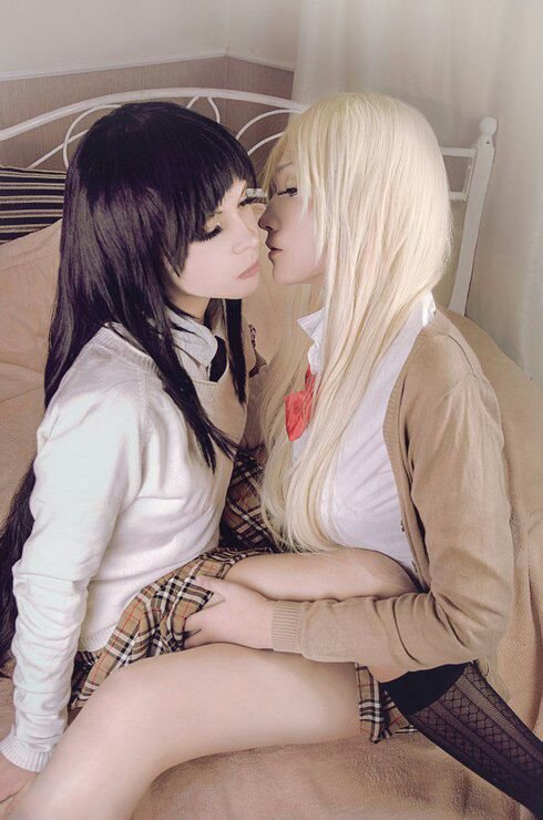 Lesben Schamlippen Cosplay Gruppensex