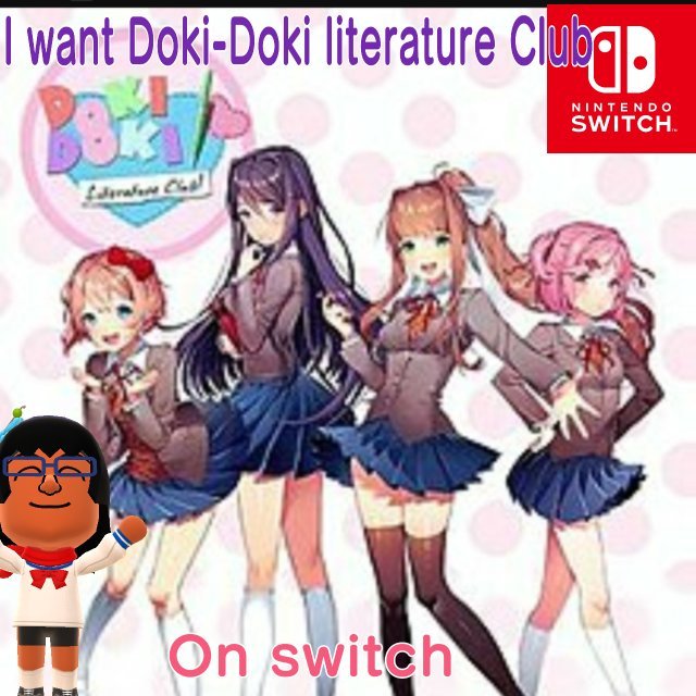 Doki Doki Literature Club On Switch Yes Or No Nintendo Switch Amino