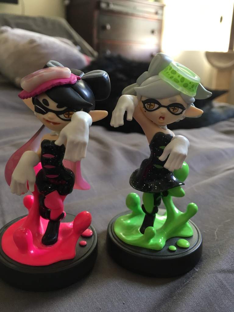 Callie and Marie amiibos! | Splatoon Amino