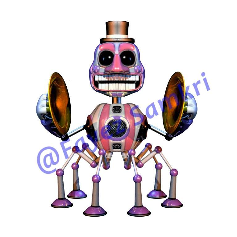 fnaf music man plush