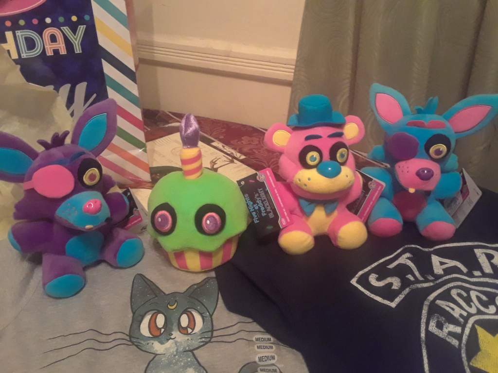 blacklight fnaf plushies