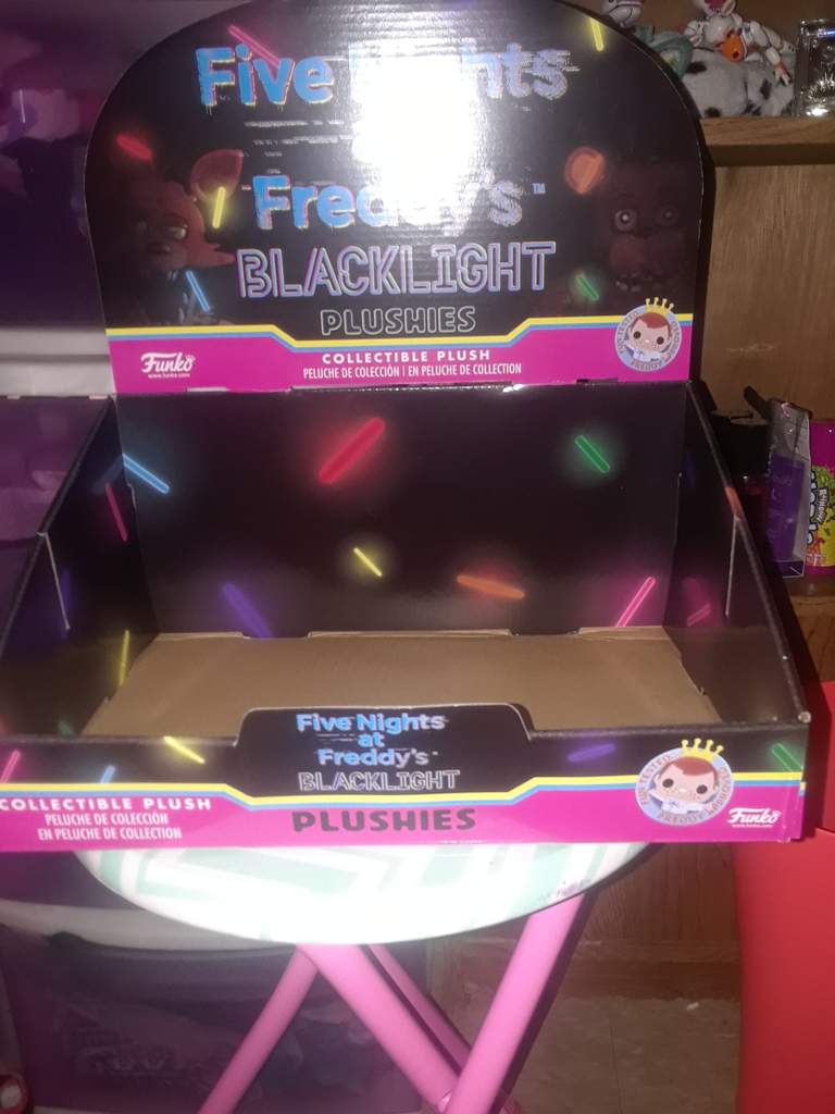 blacklight plushies