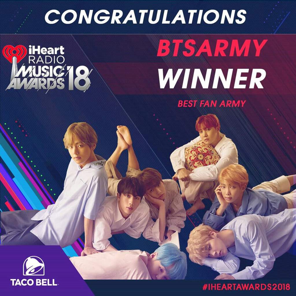 BTS Won Best Boy Band Best Fan Army V K O O K Amino