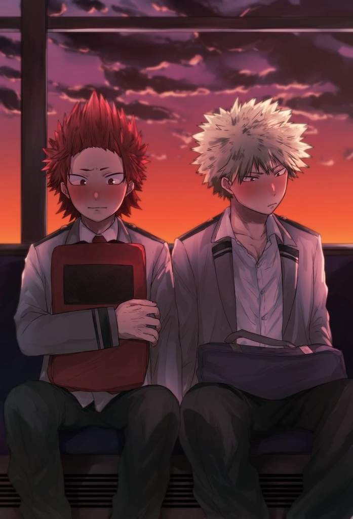 Who thinks Kirirshima and Bakugou have a crush on eachother | My Hero ...