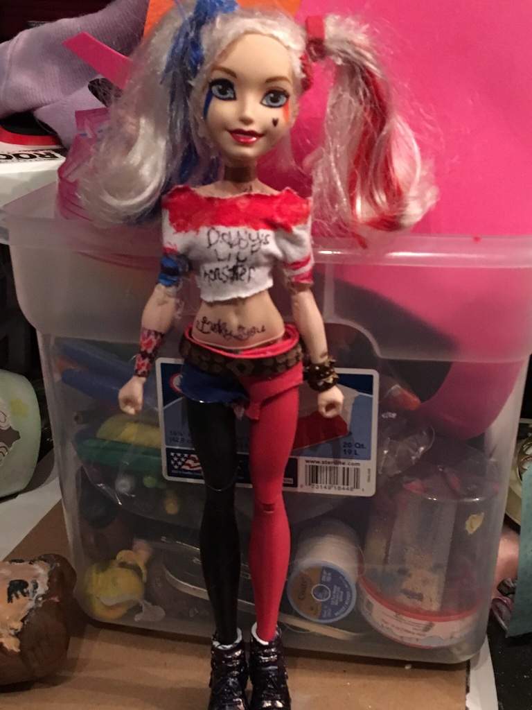 harley quinn custom doll