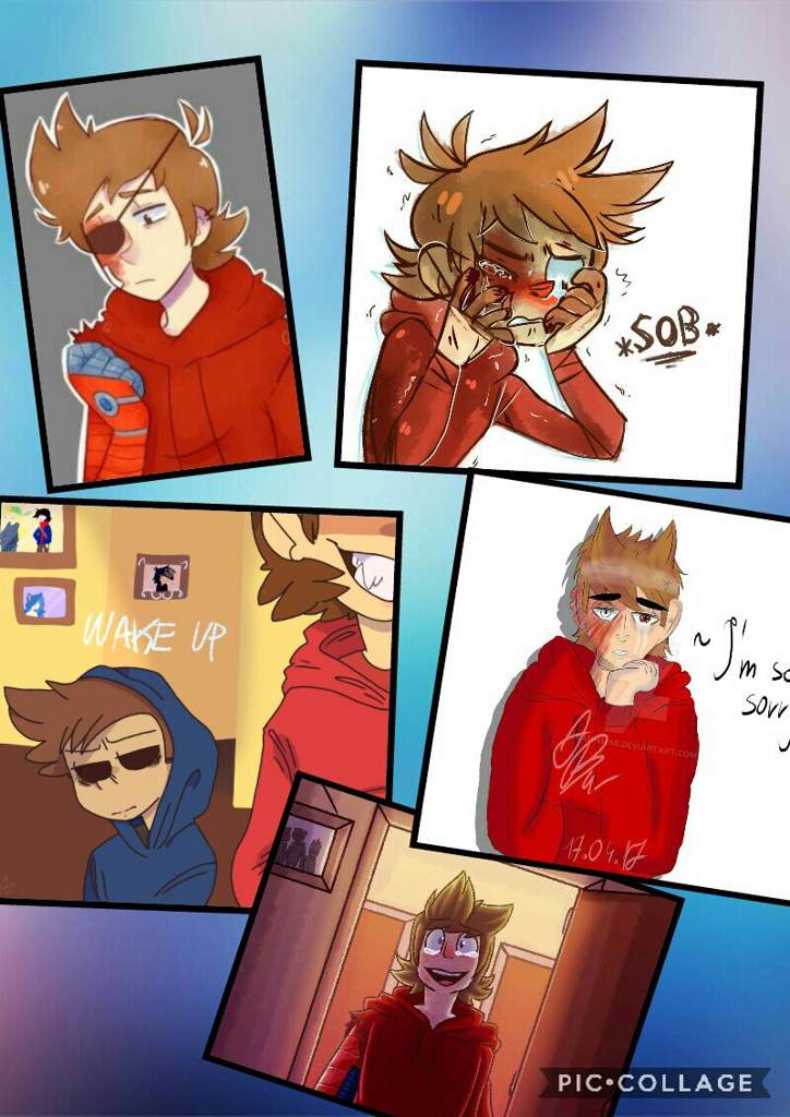 Sad eddsworld credit to who made the drawings | 🌎Eddsworld🌎 Amino