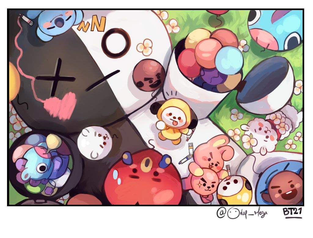  BT21  fanart Arte Amino  Amino