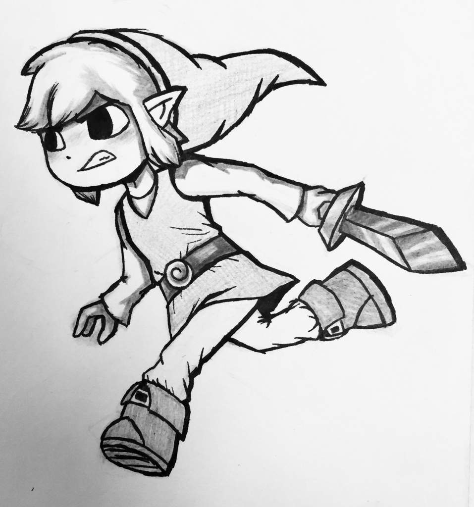 Toon Link Drawing! | Smash Amino