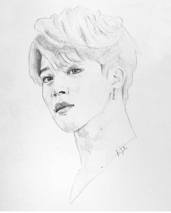 7/7 - Line Fanart + Jimin Tutorial | K-Pop Amino