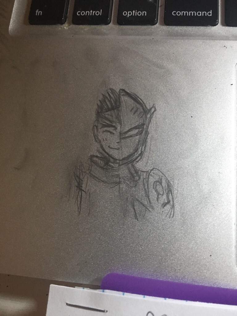 Genji Sketch On The Mac Overwatch Amino