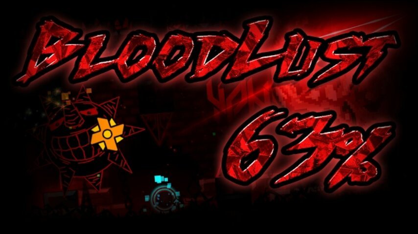 Bloodlust прохождение geometry dash